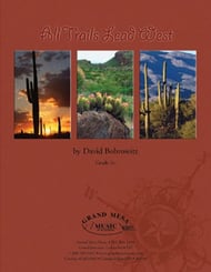 All Trails Lead West Concert Band sheet music cover Thumbnail